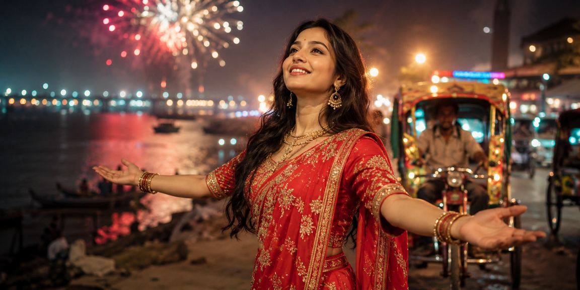 ঢাকার রিকশাতে লটারি জয়ের আনন্দ বহন